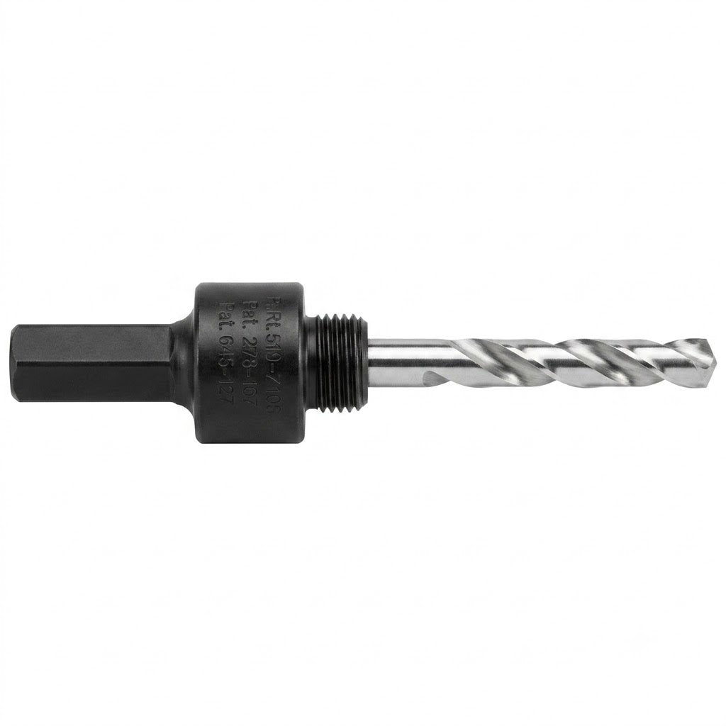 Arbre pour scie trépan bi-métal 3/8″ ADEGSO AD-30629 — Arbor For Hole Saw pour scie trépan compatible | SQES Tunisie
