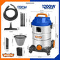 Aspirateur Eau & Poussière WADFOW WVR4A30 — 30L 1200W Soufflage Filtre Tissu Chantier Atelier Garage | SQES Tunisie
