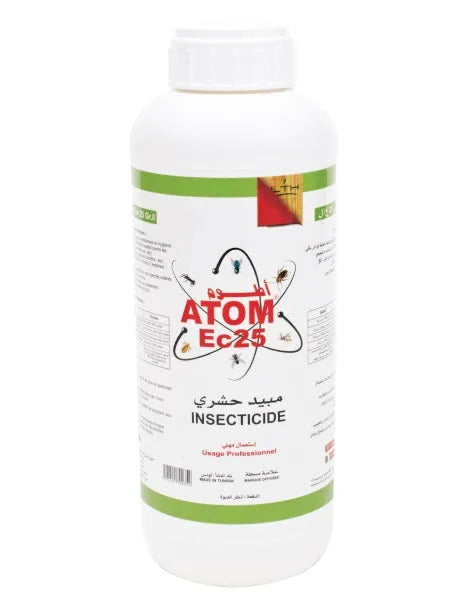 Atom - Insecticide Concentre Liquide - Usage Professionnel - 1l - SQES