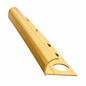 Baguette profilé aluminium FBS GROUP finition dorée pour travaux de finition et aménagement intérieur.