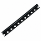 Baguette profilé aluminium FBS GROUP noire, longueur 2,5 m, pour travaux de finition et aménagement intérieur.