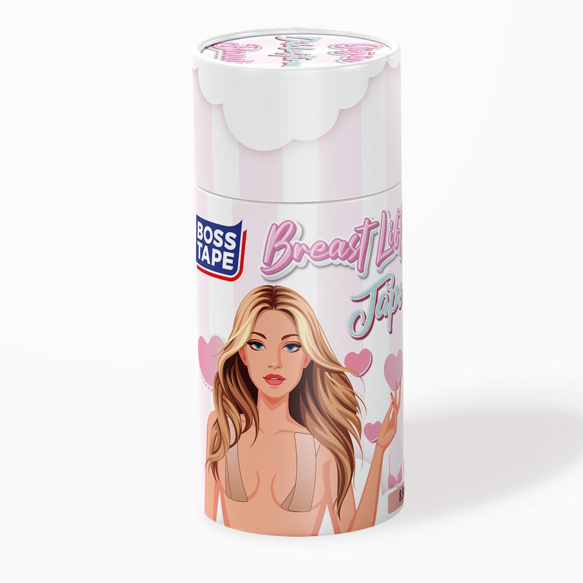 Bandage levage poitrine auto-adhésif Boss Tape – soutien invisible et confortable, robes décolletées et tenues sans bretelles
