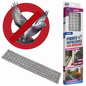 Barrière anti-oiseaux PVC transparent adhésif Boss Tape 10cm x 50cm lot de 2 – protection balcons, rebords et surfaces extérieures
