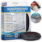 Barrière de douche Boss Tape noir 2m – barrage eau seuil auto-adhésif, douche italienne, baignoire et rénovation salle de bain
