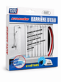 Barrière eau BOSS TAPE blanche 30mm x 2m, adhésive, stop fuites douche et baignoire. Installation facile sans outils. SQES Ariana Menzah 8 Tunisie.