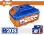 Batterie Li-Ion 20V WADFOW WLBP550 — 5.0Ah Compatible INGCO TOTAL Outils Sans Fil | SQES Tunisie

