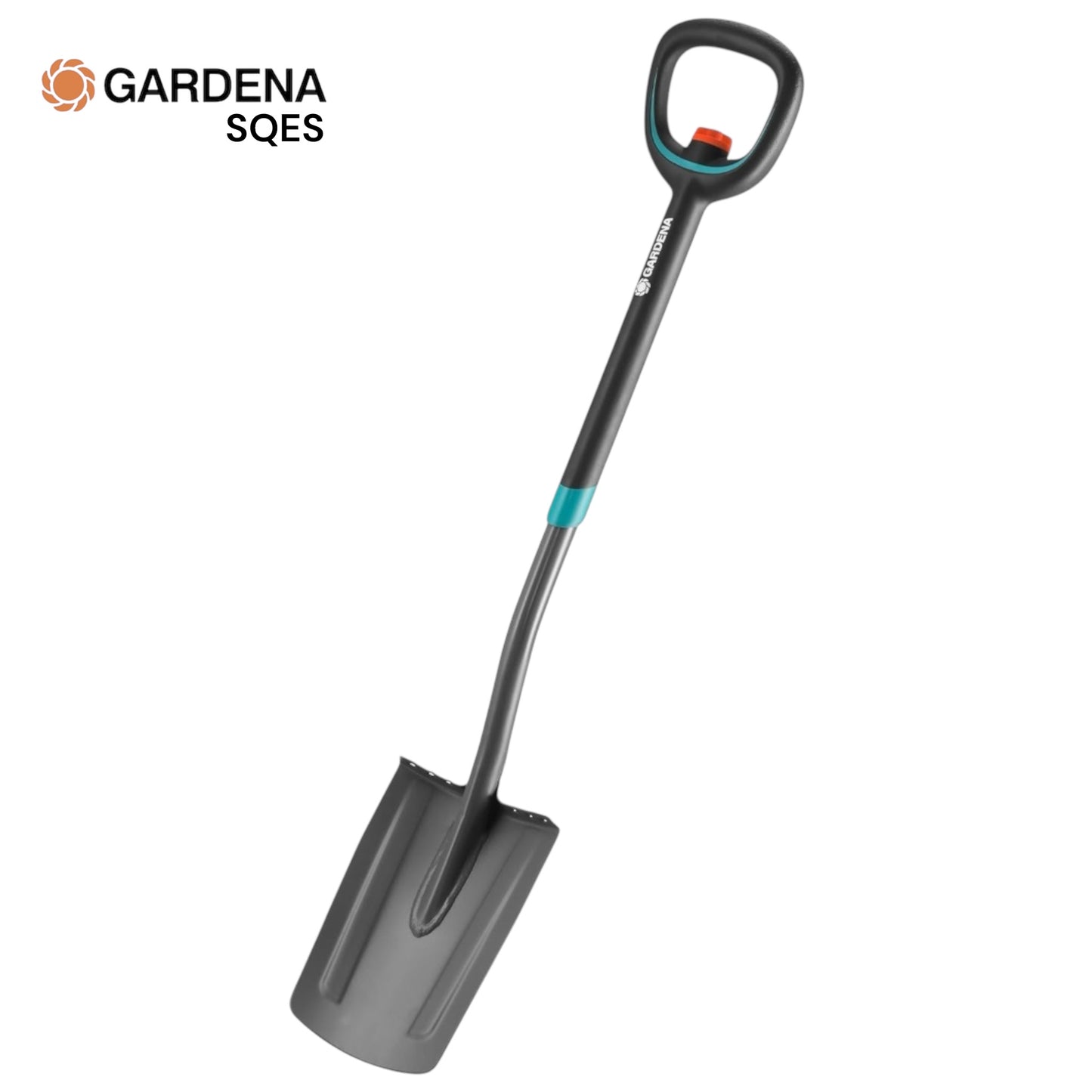 Bêche Télescopique GARDENA ErgoLine Réf. 17020-20 — Manche Réglable 106-126 cm, Lame Acier, Ergonomique | SQES Tunisie
