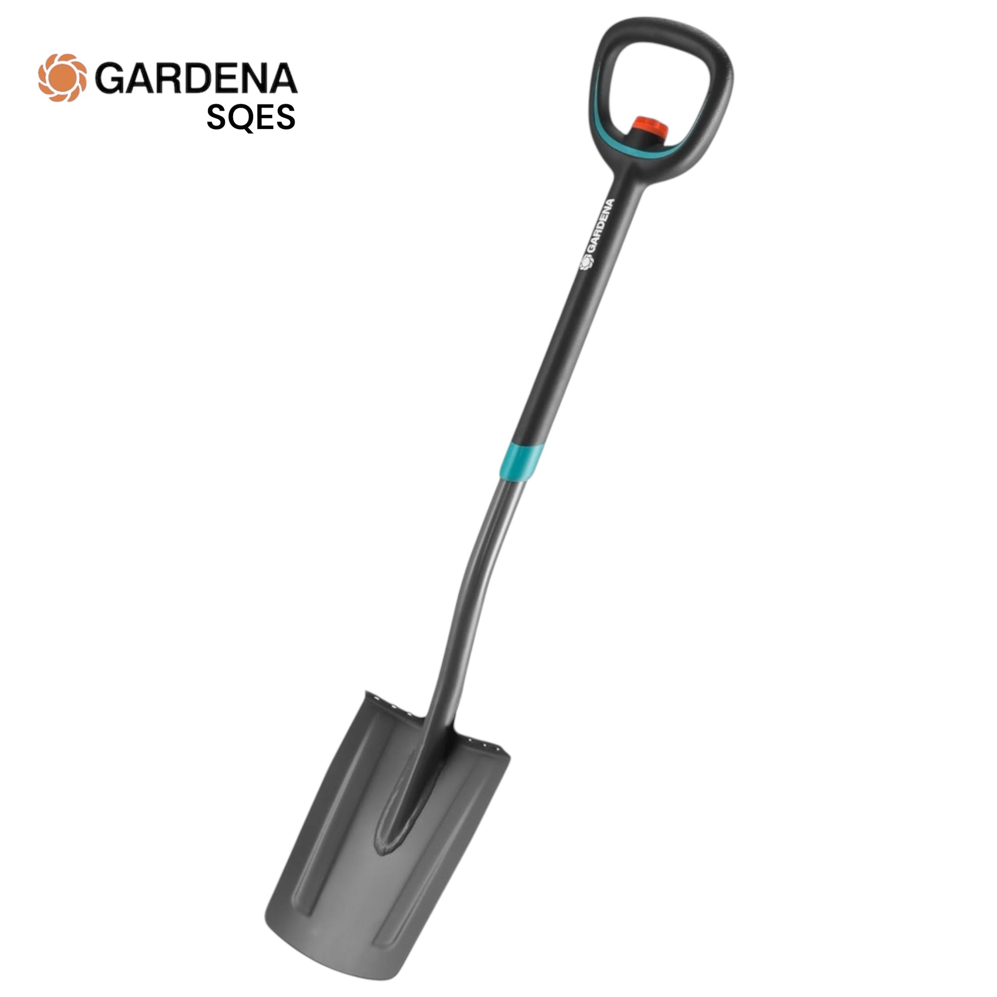 Bêche Télescopique GARDENA ErgoLine Réf. 17020-20 — Manche Réglable 106-126 cm, Lame Acier, Ergonomique | SQES Tunisie
