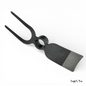 Binette Jardin 2 dents Plat Noir