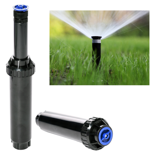 Arroseur d’irrigation noir avec buse verte, pour arrosage précis de jardin et pelouse – Disponible en Tunisie au meilleur prix.