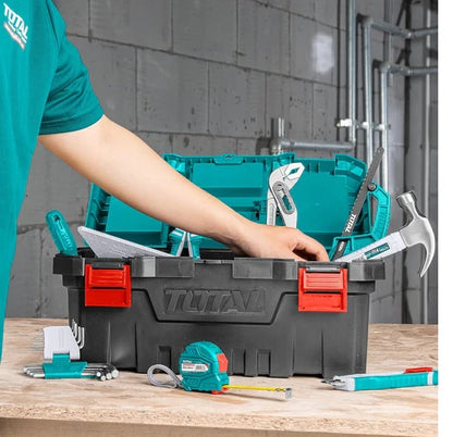 Boite a outils - caisse de rangement plastique - 17" - 43.6cm - SQES