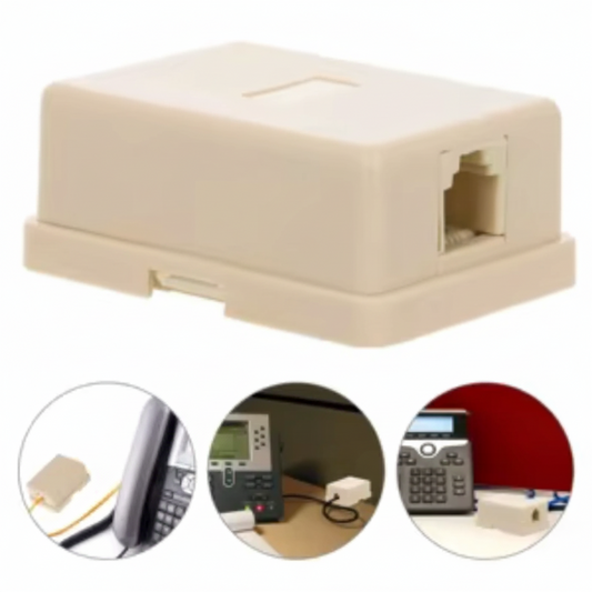 Boite Téléphonique Externe 1 Sortie RJ11 en Saillie