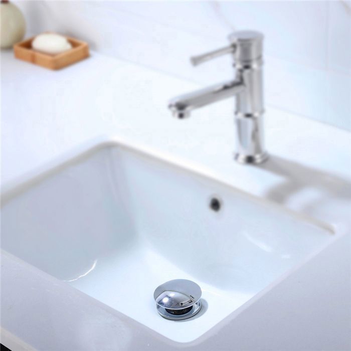 Vidage Lavabo Clic Clac Chrome sans Trop-Plein 204 Fabia