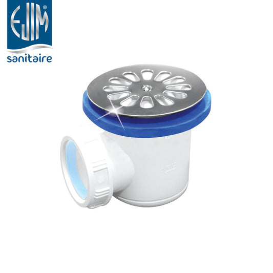 Bonde receveur de douche EJIM réf JSB1009 – anti-retour anti-odeurs, débit élevé, compatible receveurs de douche standard

