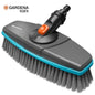 Brosse à Manche Souple CleanSystem GARDENA Réf. 18810-20 — Poils Doux Sans Rayures, Nettoyage Délicat Voiture Vitres Mobilier Surfaces Sensibles | SQES Tunisie
