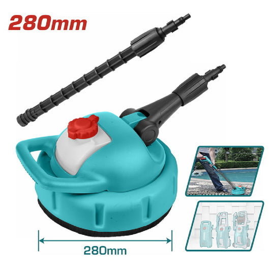 Brosse sol TOTAL THPB36201 280mm tige 470mm PP PA66 pour nettoyeur haute pression – SQES Tunisie

