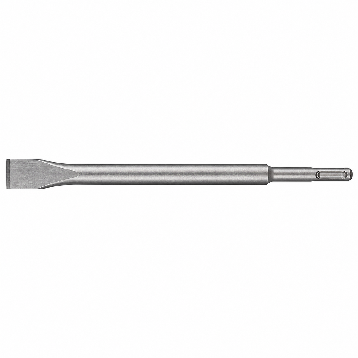 Burin plat VALEX 1461098 avec emmanchement SDS-PLUS, largeur 20 mm et longueur 250 mm, pour travaux de burinage et maçonnerie.