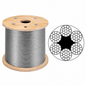 Câble acier 6x7 FC à âme fibre disponible en diamètres 2 à 6 mm pour différents usages techniques chez SQES Tunisie.