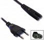 Cable Alimentation Bipolaire IEC C7 Fiche en 8 220V – 1.2m