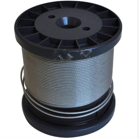 Cable Métallique en Acier Inoxydable –  Rouleau 300 mm