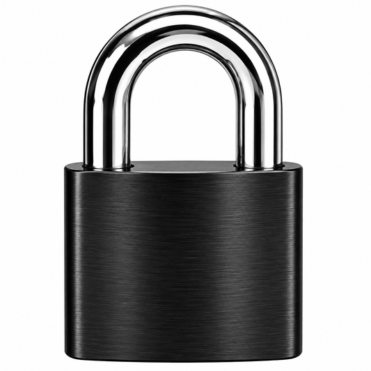 Cadenas BLOCUS noir disponible en tailles 25, 32 et 38, références RF177, RF191 et RF214. Découvrez les cadenas chez SQES Tunisie.