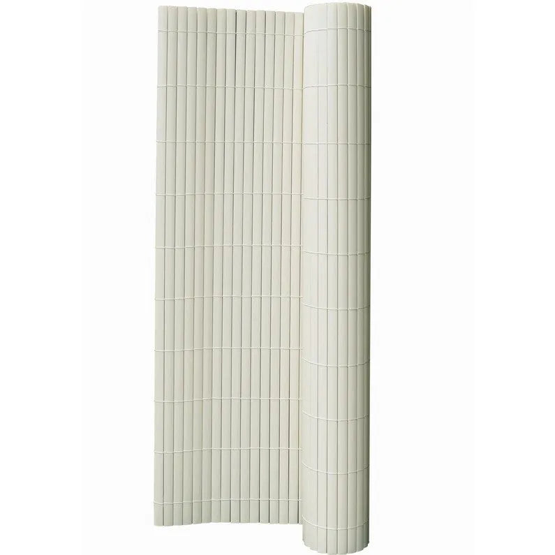 Brise vue - Brise vent - Canisse double face - Clôture jardin - 1x3m - Pvc - SQES