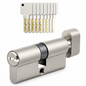 Canon Blocus ART DOOR R2300T en laiton — configuration 70 WC NIK 5C/SP, canon / cylindre de serrure, gamme serrurerie ART DOOR, quincaillerie et sécurité de porte | SQES Tunisie
