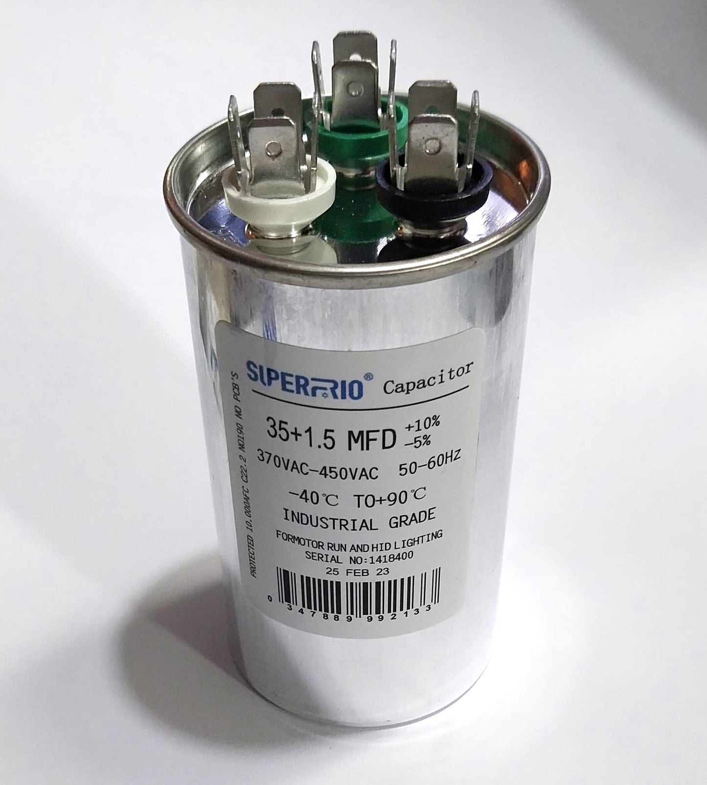 Condensateur Climatiseur - Capacité - 35 µF – 3 Bornes
