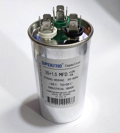Condensateur Climatiseur - Capacité - 35 µF – 3 Bornes