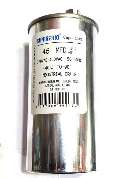 Condensateur Climatiseur - Capacité - 45 µF – 2 Bornes
