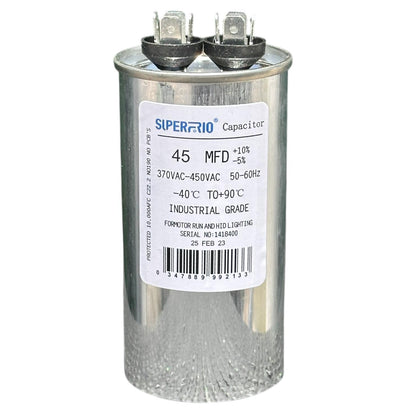 Condensateur Climatiseur - Capacité - 45 µF – 2 Bornes
