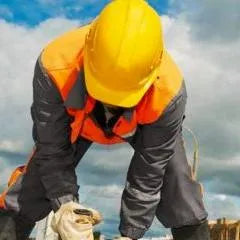 CASQUE DE PROTECTION - CASQUE DE TRAVAIL - Casque De Chantier JAUNE - SQES