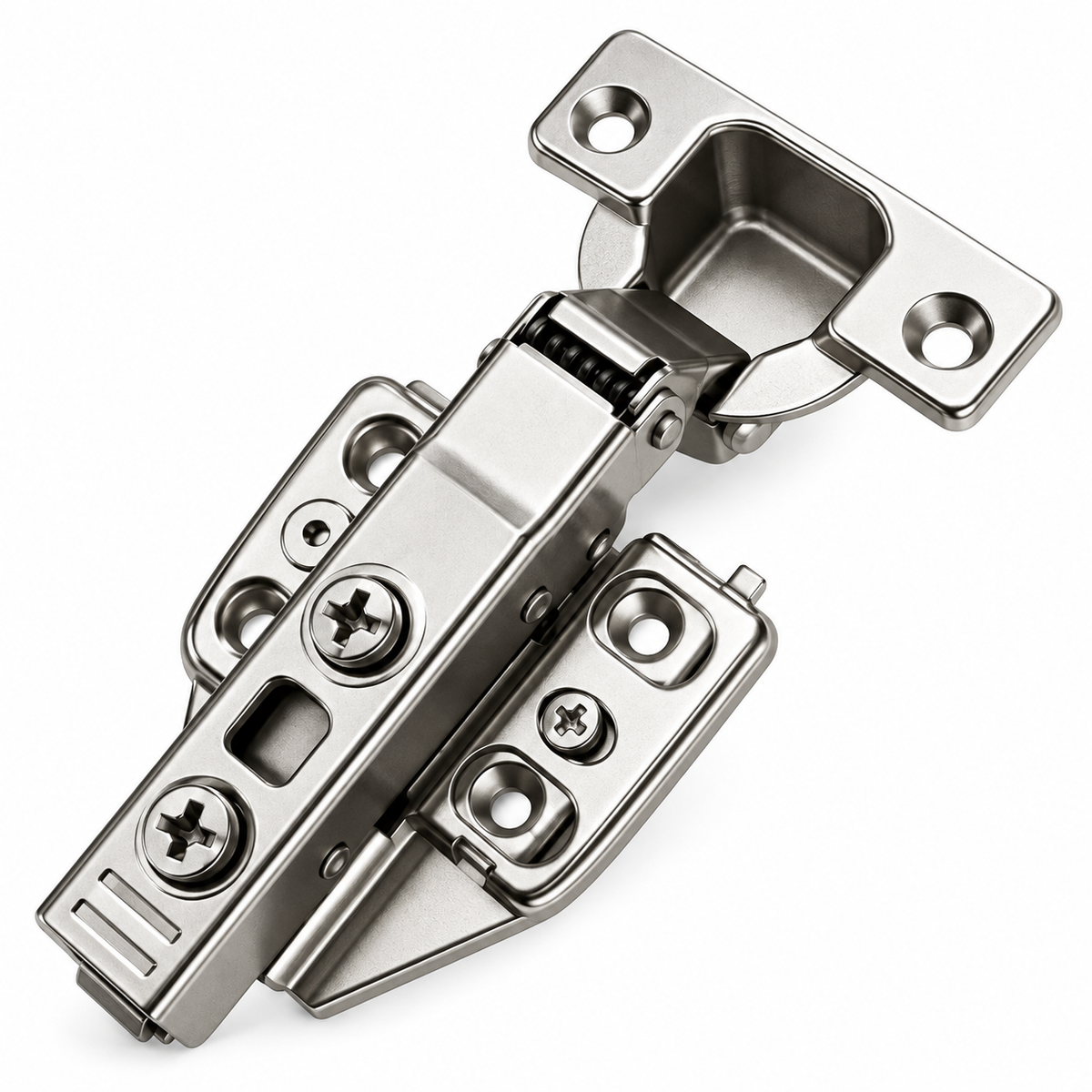 Charnière de meuble DMS 3D à piston modèle 127A H01, pour porte de meuble compatible, vendue à l’unité | SQES Tunisie
