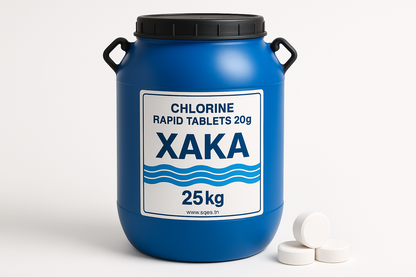 Chlore rapide pastilles XAKA 25kg