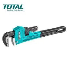 Clé à griffe TOTAL fonte ductile – revêtement noir poli anticorrosion, rivet solide, 6 tailles 10" à 36", plomberie et maintenance
