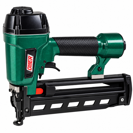 OMER B-14/763 – Cloueuse pneumatique 5 à 7,5 bar, consommation d’air 0,75 L/coup, poids 1,7 kg, usage professionnel | SQES Tunisie
