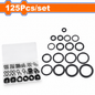 Coffret WADFOW WJQ1B01 de 125 joints toriques NBR en 18 dimensions, boîte plastique de rangement pour entretien et réparations adaptés | SQES Tunisie
