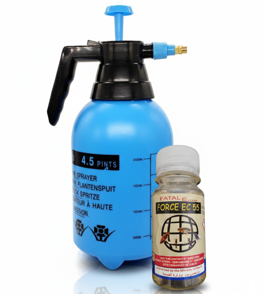 Composition professionnelle pulvérisateur et anti-insectes