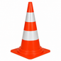 Cône de Signalisation PVC CEG – Modèles R23/32 et R30/50 – Balisage Chantier Délimitation Zone | SQES Tunisie
