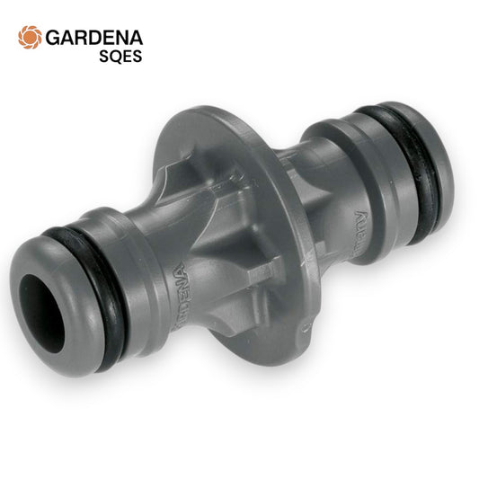 Connecteur de Tuyau d'Arrosage GARDENA Réf. 02931-20 — Jonction Rapide Étanche Extension Tuyau Sans Outils | SQES Tunisie

