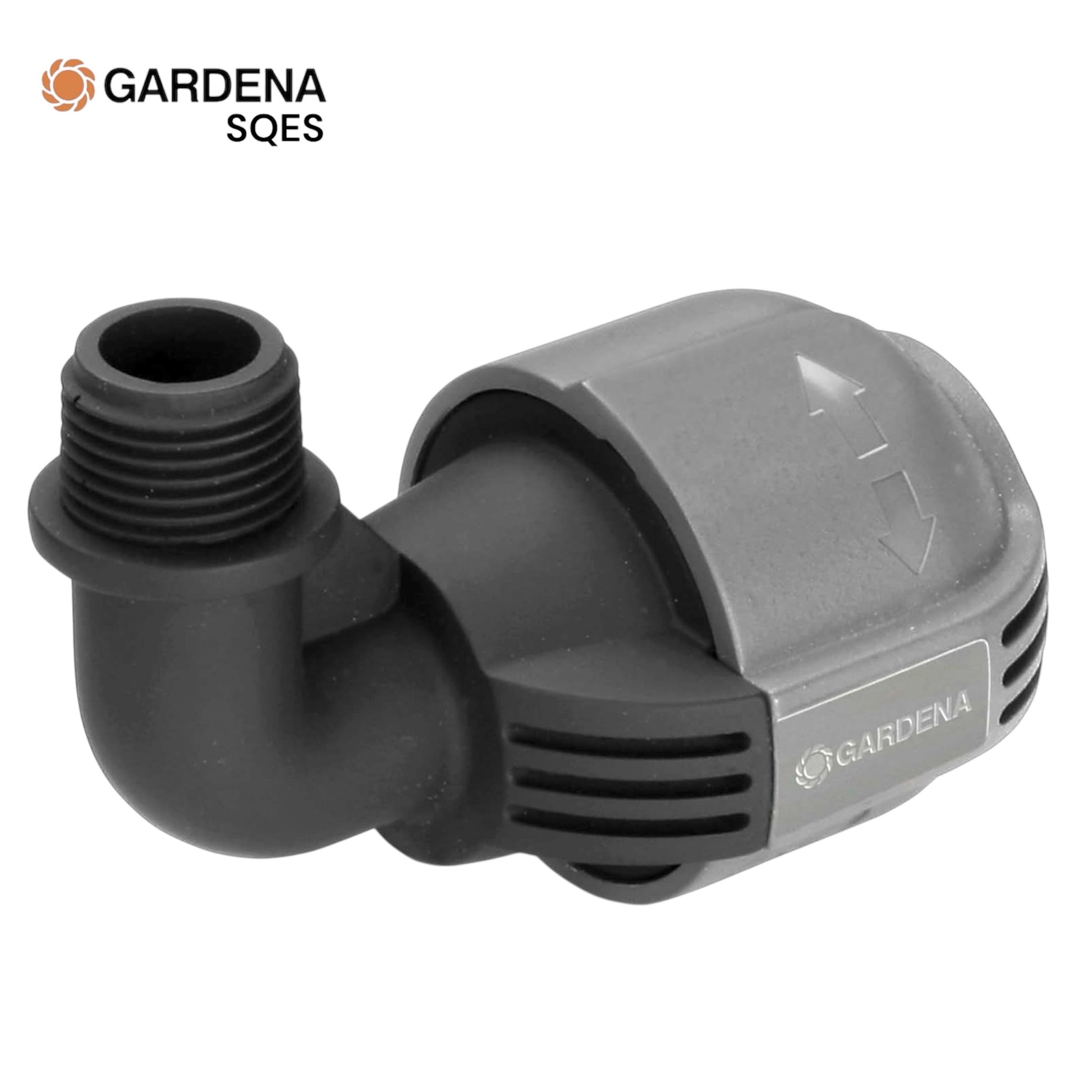 Coude 90° 25 mm 15/21 (1/2") Mâle GARDENA Réf. 2780-20 — Angle Droit, Étanchéité Parfaite, Système Irrigation Arrosage | SQES Tunisie
