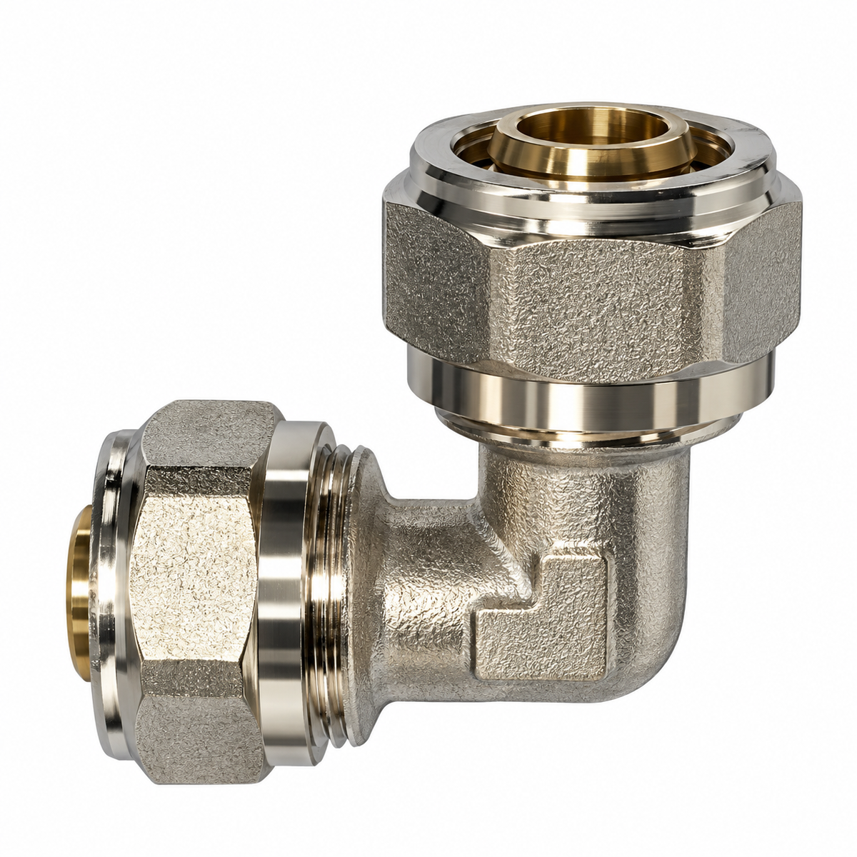 Coude 90 degrés à visser SIM pour tube multicouche 16x2 et 26x3 mm | SQES Tunisie
