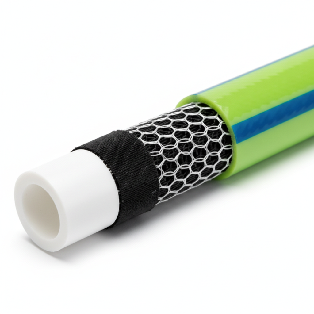 Coupe transversale montrant les 3 couches