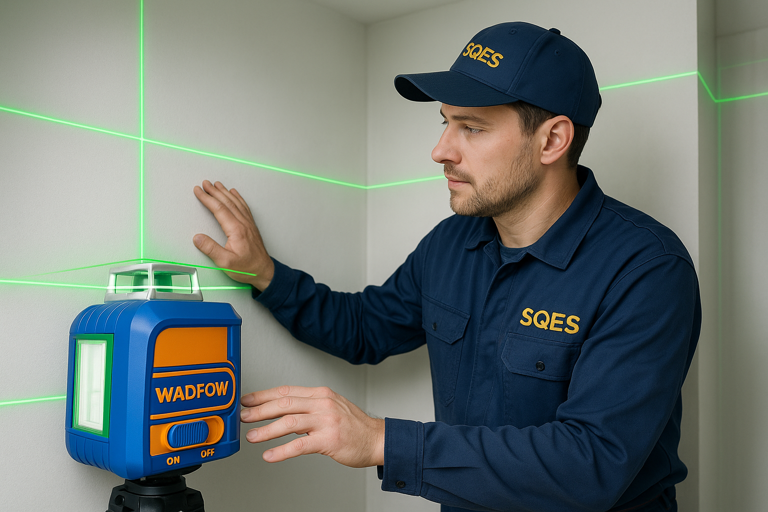 Démonstration professionnelle du niveau laser WADFOW