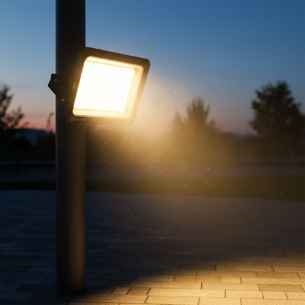 Détail projecteur Ledvance lumière 3000K