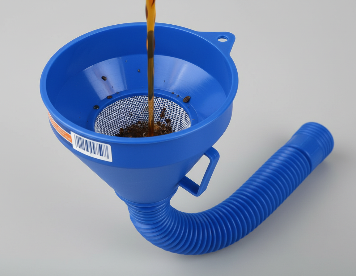 Détails du filtre et col flexible