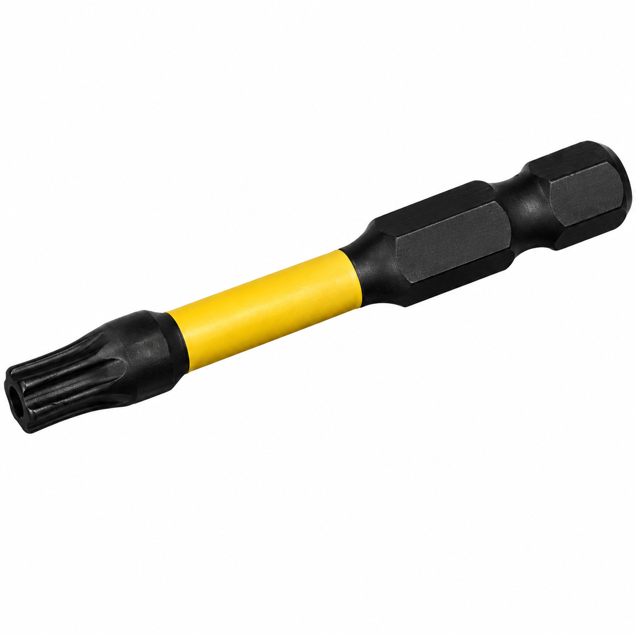 Embout Impact Torsion TS2 Torx 50 mm disponible en T20 ou T30 pour travaux de vissage compatibles.