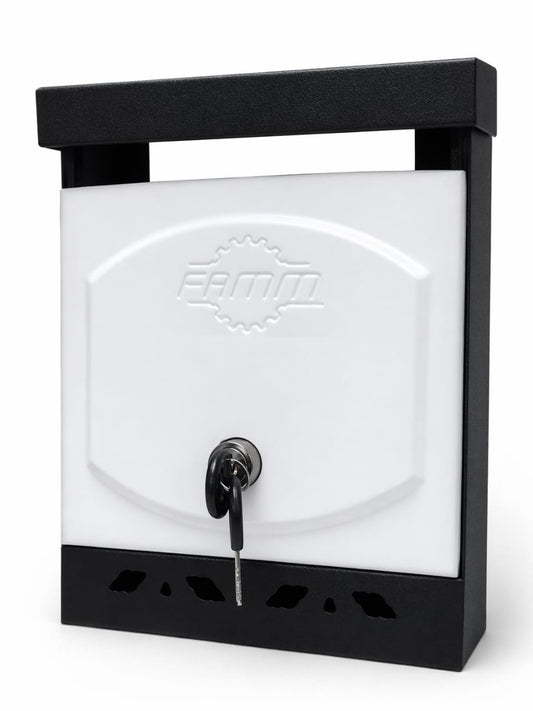 Boite à lettre Métal Sécurisée 17.5x8x24cm avec 2 Clés