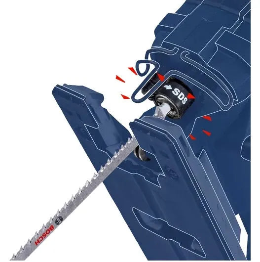 JEU DE 5 LAMES DE SCIE SAUTEUSE T118A - MÉTAL - BOSCH - SQES
