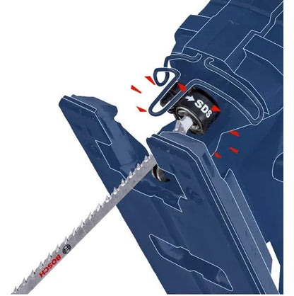 JEU DE 5 LAMES DE SCIE SAUTEUSE T118A - MÉTAL - BOSCH - SQES